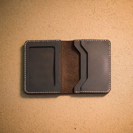 GENTLEMEN SLIM BIFOLD WALLET - THE GEORGETOWN - BLACK